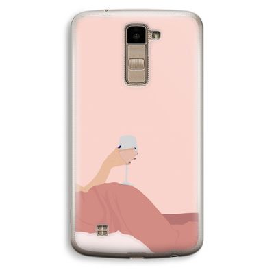 Wine: LG K10 (2016) Transparant Hoesje