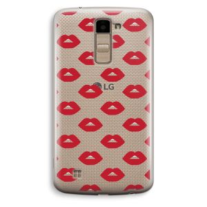 Lips: LG K10 (2016) Transparant Hoesje
