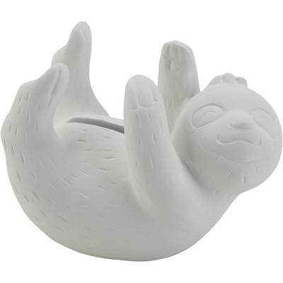 Creativ Company Terracotta dierenspaarpot luiaard, 6st.