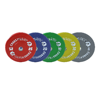 Lifemaxx Crossmaxx bumper plate 50mm coloured 25 kg