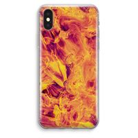 Eternal Fire: iPhone XS Max Transparant Hoesje Eternal Fire: iPhone XS Max Transparant Hoesje
