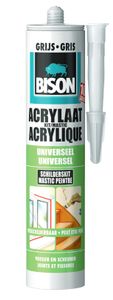 bison acrylaatkit grijs koker 310 ml