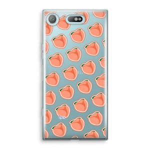 Just peachy: Sony Xperia XZ1 Compact Transparant Hoesje