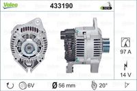 Valeo Alternator/Dynamo 433190. - thumbnail