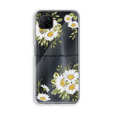 Daisies: Huawei P40 Lite Transparant Hoesje