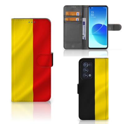 OPPO Reno 6 Pro Plus 5G | Bookstyle Case | Belgische Vlag