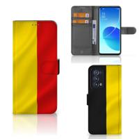 OPPO Reno 6 Pro Plus 5G | Bookstyle Case | Belgische Vlag OPPO Reno 6 Pro Plus 5G | Bookstyle Case | Belgische Vlag