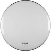 Code Drum Heads EWHR20 Enigma White bassdrumvel met dempring, 20 inch