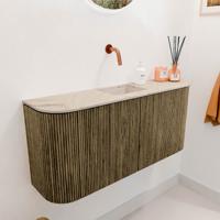 Toiletmeubel Mondiaz Joya Dlux | 93.2 cm | Meubelkleur Dusk | Faye wastafel Frappe Wasbak Midden | Zonder kraangat(en) Toiletmeubel Mondiaz Joya Dlux | 93.2 cm | Meubelkleur Dusk | Faye wastafel Frappe Wasbak Midden | Zonder kraangat(en)