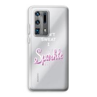 Sparkle quote: Huawei P40 Pro Plus Transparant Hoesje