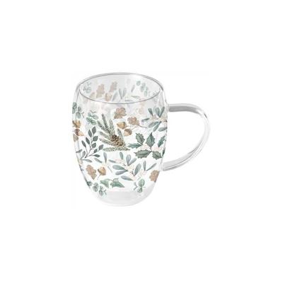 Ambiente Glas 350ml leaves