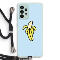 Banana: Samsung Galaxy A52s 5G Transparant Hoesje met koord