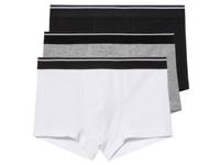 pepperts! 3 jongens boxers (134/140, Zwart/grijs/wit) pepperts! 3 jongens boxers (134/140, Zwart/grijs/wit)