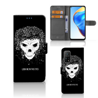 Telefoonhoesje met Naam Xiaomi Mi 10T Pro | Mi 10T Skull Hair - thumbnail