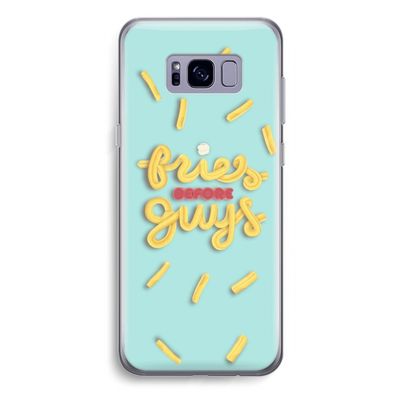 Always fries: Samsung Galaxy S8 Plus Transparant Hoesje