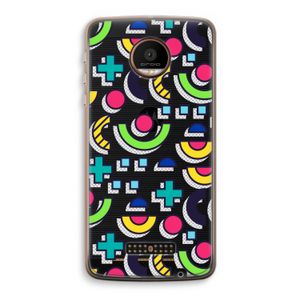 8-bit N°6: Motorola Moto Z Force Transparant Hoesje