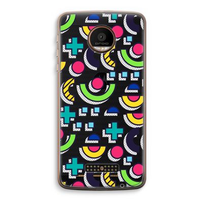 8-bit N°6: Motorola Moto Z Force Transparant Hoesje