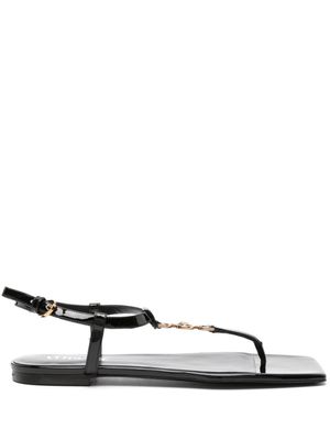 Versace sandales Medusa '95 en cuir - Noir