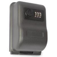 Sleutelkluis - 3-cijferig cijferslot - metaal - sleutelkluisje voor wandophang - thumbnail