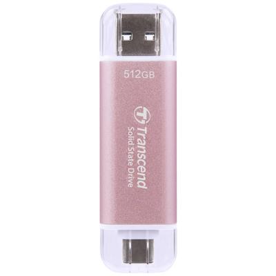 Transcend 512 GB SSD Flash stick USB-C 3.2 Gen 2 TS512GESD310P