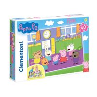 Clementoni Vloerpuzzel Peppa Pig, 40st. - thumbnail