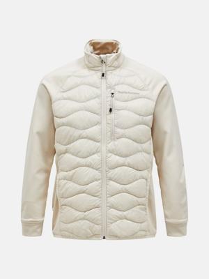 Peak Performance Helium Hybrid Down Isolatiejas Heren Sand Fog L