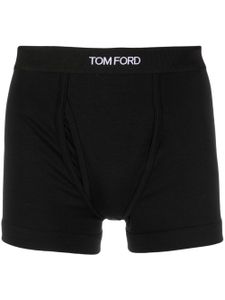 TOM FORD boxer à taille à logo - Noir