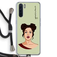 Pop-Art Creator: Oppo A91 Transparant Hoesje met koord