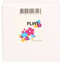FLWR Brother DK-11204 17 mm x 54 mm wit labels