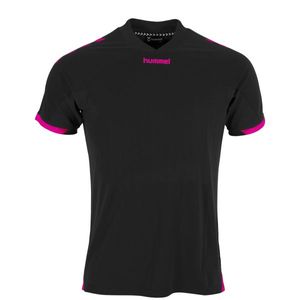 Hummel 110007K Fyn Shirt Kids - Black-Magenta - 116