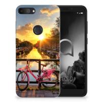Alcatel 1S (2019) | Silliconen Back Cover | Amsterdamse Grachten