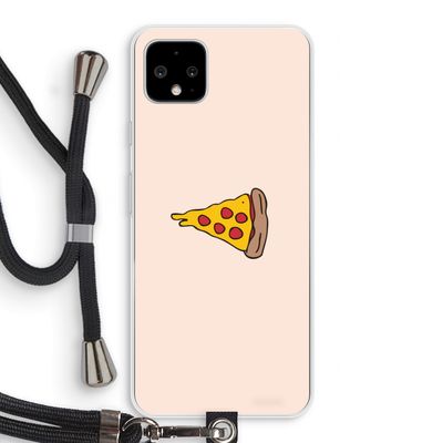 You Complete Me #1: Pixel 4 XL Transparant Hoesje met koord