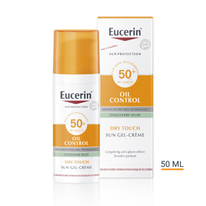 Eucerin Sun Oil Control Dry Touch Gel-Crème Onzuivere en Vette Huid SPF50+