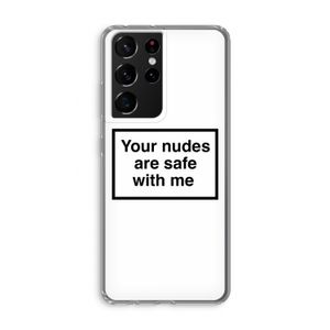 Safe with me: Samsung Galaxy S21 Ultra Transparant Hoesje