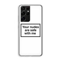 Safe with me: Samsung Galaxy S21 Ultra Transparant Hoesje