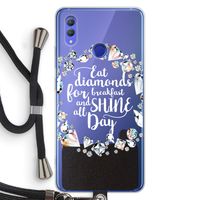 Diamonds: Honor Note 10 Transparant Hoesje met koord