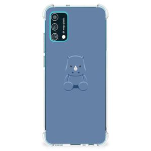 Samsung Galaxy M02s | A02s Stevig Bumper Hoesje Baby Rhino