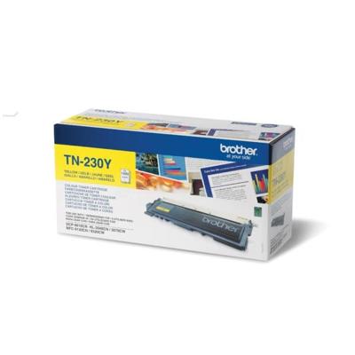 Brother toner, 1.400 pagina&apos;s, OEM TN-230Y, geel