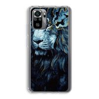 Darkness Lion: Xiaomi Redmi Note 10S Transparant Hoesje