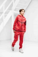 Nike Tech Fleece Trainingspak Kids Rood - Maat 152 - Kleur: Rood | Soccerfanshop