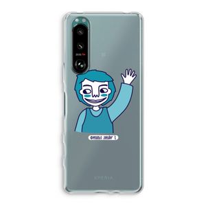 Zwaai: Sony Xperia 5 III Transparant Hoesje