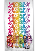Rainbow High handdoek 70 x 140 cm