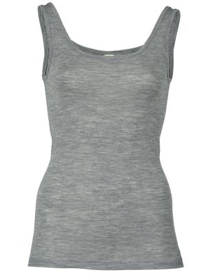 Dames Hemd Zijde Wol Engel Natur Kleur Grijs Maat 46/48 - Extra Large