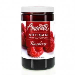 Amoretti - Artisan Natural Flavors - Framboos 998 g