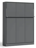 Tweepersoons opklapbed Royal Queen 150x200 cm antraciet - Polyether - tot 80 KG