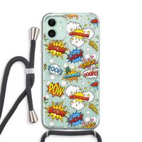 Pow Smack: iPhone 11 Transparant Hoesje met koord