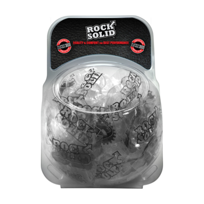 Doc Johnson 2 Pack C-Ring Set - Bulk Refill 50 Stuks - Zwart