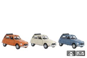 Welly Citroen Dyane die cast pull back 12cm