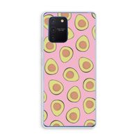 Dancing avocados: Samsung Galaxy Note 10 Lite Transparant Hoesje