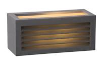 Lucide DIMO - Wandlamp Binnen/Buiten - 1xE27 - IP54 - Antraciet Lucide DIMO - Wandlamp Binnen/Buiten - 1xE27 - IP54 - Antraciet